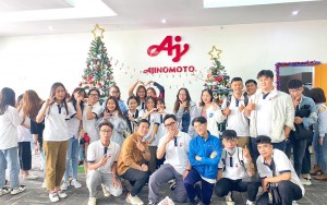 Sinh viên Bộ môn Kinh doanh quốc tế, Trường Đại học Hoa Sen tham quan nhà máy Ajinomoto