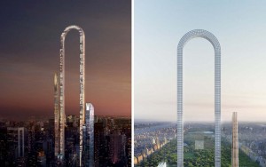Tòa nhà chọc trời hình chữ U Big Bend phá bỏ mọi kỷ lục về chiều cao trên thế giới của Mỹ